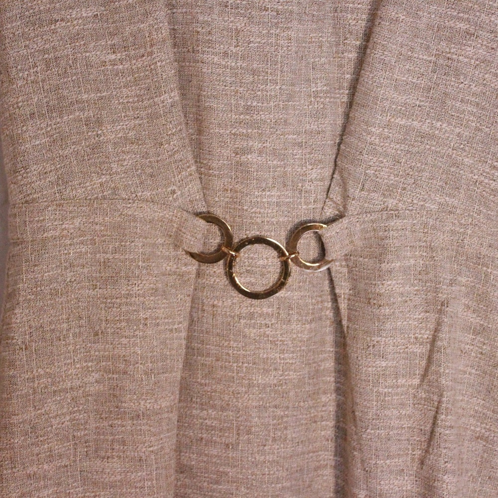 Antonio Melani light brown gold cocktail dress - Picture 2 of 6